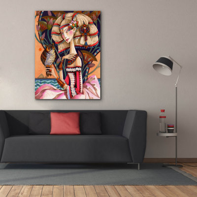 «Cleopatras Long oublier la période blonde» par David Galchutt, art mural sur toile