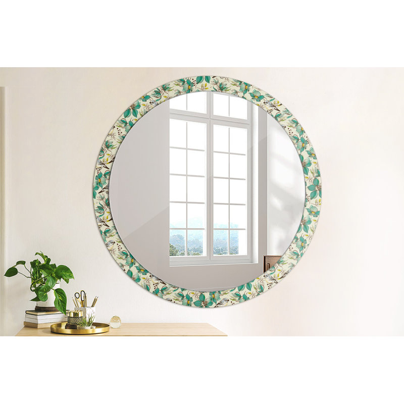 Huldar Glass Flat Wall Mirror