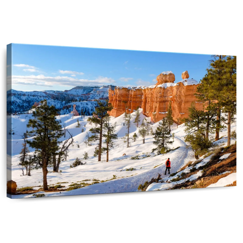Bryce Canyon Snowy Mountain, H 20 po x l 30 po