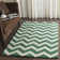 Crumbley Chevron Wool Hand Woven Area Rug