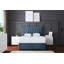 Amelia Upholstered Panel 4 Draw Divan Bed with Headboard-582102419-582102428