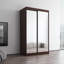 Garde-robe en wengé avec miroir Aria-2105991398-2070550544