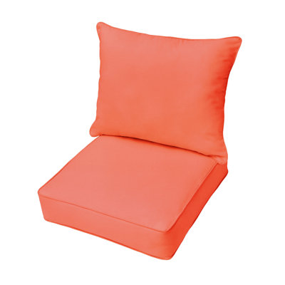 Outdoor 5'' Lounge Chair Seat / Back Cushion