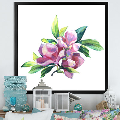 " Flower Arrangement III " Painting Print