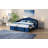 Upholstered   Daybed With Adjustable Height Pop Up Trundle  Bed And USB & Type-C Charging Port-1711404581