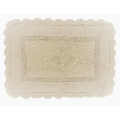 Tapis pour salle de bain en crochet