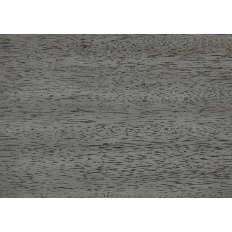 Grand lit plateforme gris avec rangement pratique dans une sophistication rustique