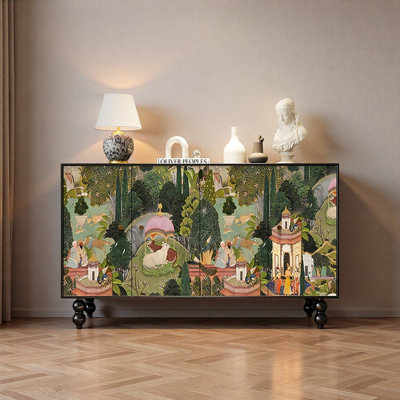 French Retro Minimalist Style Sideboard