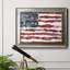 «Patriotic Collage Flag II», reproduction d'art sur toile-2074436298