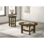 Table de bout Crispin Brown 22 po