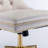 Office Chair,Velvet Upholstered Tufted Button Home Office Chair Adjustable Desk Chair Swivel Office Chair-1505831682