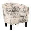 Chaise d'appoint de salon avec repose-pieds l 25,5 po-304421464