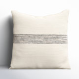 Cason Striped Cotton Blend Throw Pillow