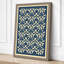 Lattice Geometric - Wrapped Canvas-1723003138-1723003162