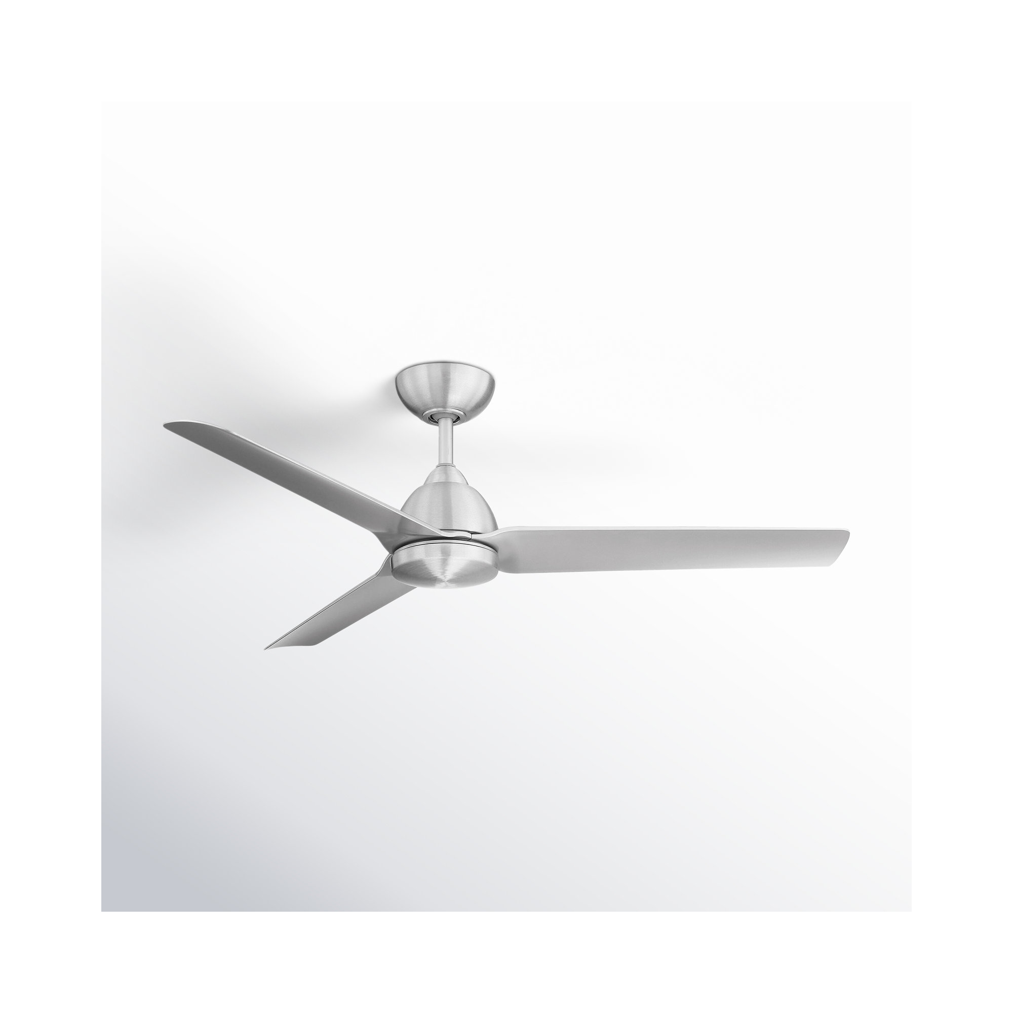 54" Mocha 3 - Blade Outdoor/Indoor Smart Propeller Ceiling Fan with Remote Control Included, Works With Google Assistant, Amazon Alexa, Samsung Smart Things