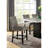Annah 6 - Person Marble Top Four Leg Dining Set