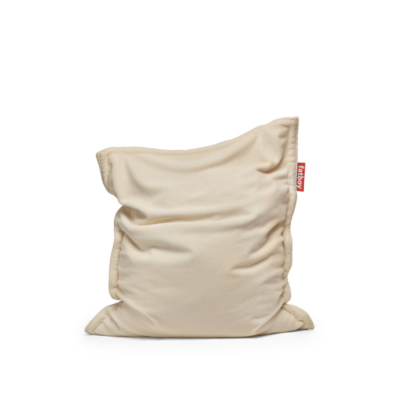 Fauteuil à billes Original Slim Sunbrella, 100% polyester blanc cassé