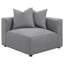 Canapé modulaire gris Amherst 6 pièces