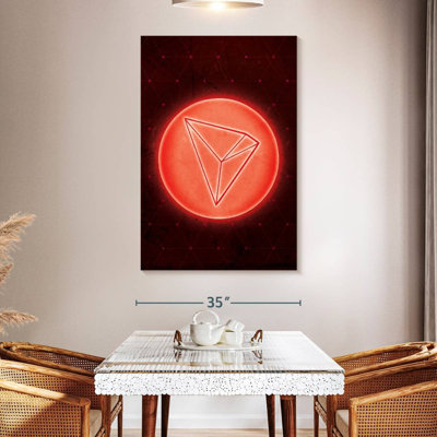Logo Tron Kerner Crypto-monnaie