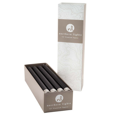 Northern Lights Unscented Taper Candle
