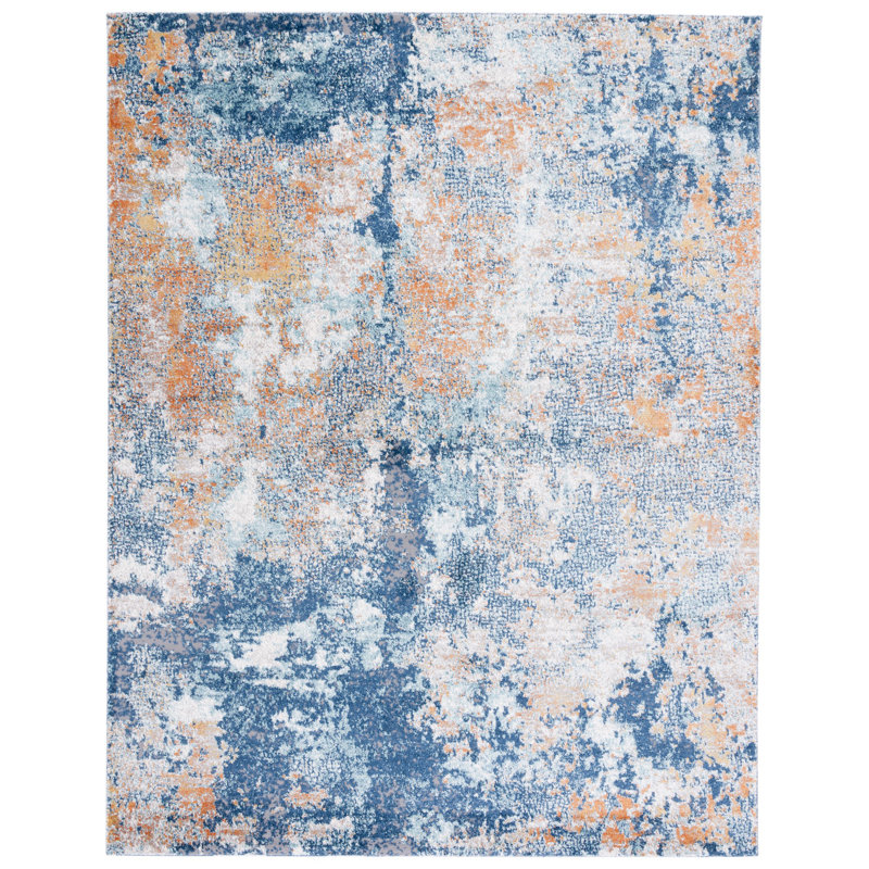 Aston Performance Abstract Rug, Rectangle 8' x 10'
