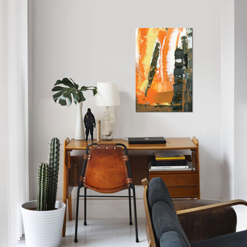 « avenue iv », impression sur toile, H 26 po x l 18 po x P 1,5 po, Pas de tapis, Toile tendue