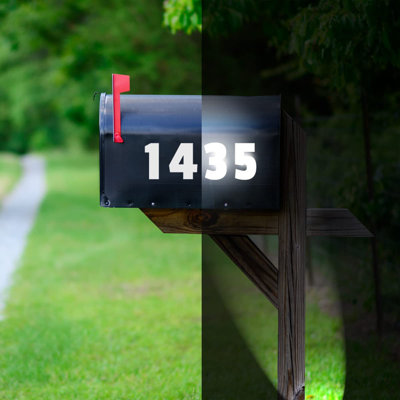 Non-Wall Damaging Mailbox Decal