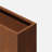 Corten Steel Series Rectangular Metal Span Planter-20733629