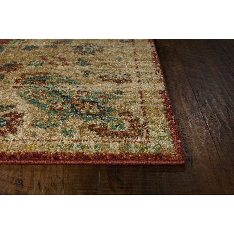Tapis épice / sable Holbrook, Rectangle 9 pi 10 po x 13 pi 2 po