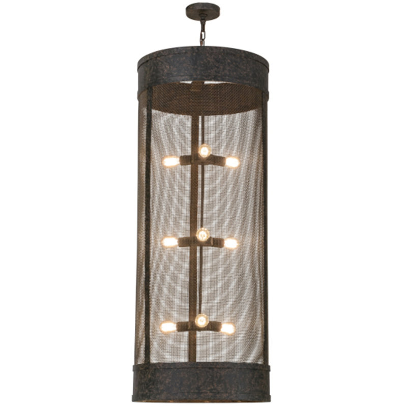 Cilindro 9 - Light Drum Chandelier