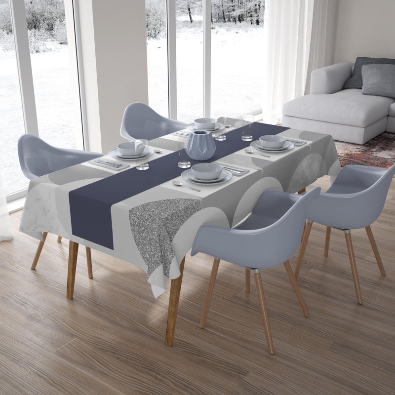East Urban Home kitchen decoration, tablecloth, 140 x 140cm - Designed and made in Turkey