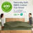 400 Thread Count Cotton Flat Sheet – Cooling, Breathable & Soft Top Sheet-103254619-103254614