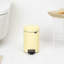 Poubelle à pédale NewIcon de Brabantia, 0,8 gallon (3 litres)-99082555