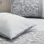 Édredon très grand 8 pièces gris - sophistiqué, 2 coussins décoratifs, taille douce en microfibre élégante,-119104932-119104933