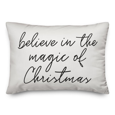  Coussin Believe in the Magic of Christmas