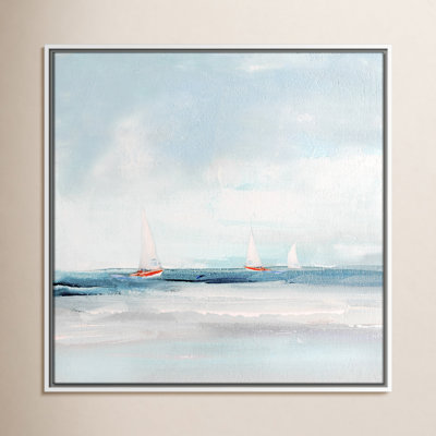 Charter "Caribbean Sail" Painting by Sally Swatland