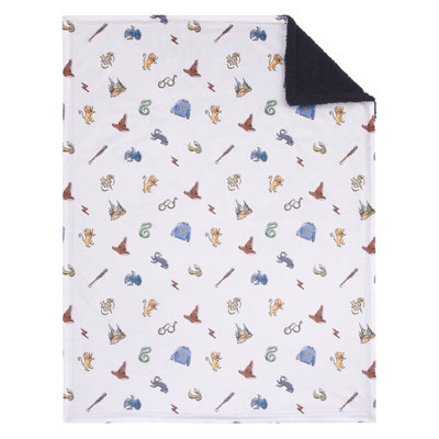 Harry Potter Welcome Little Wizard Infant Bedding Baby Blanket