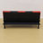 Adetola Single 64'' Faux Leather Convertible Sofa-805675036-893852423