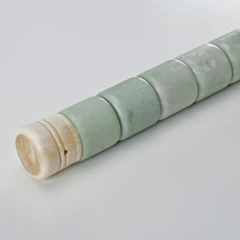 Approx. 14" Neutral Cylindrical Jade Calligraphy Brush