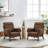 Transitional Traditional Upholstered Accent Chair-1796964516