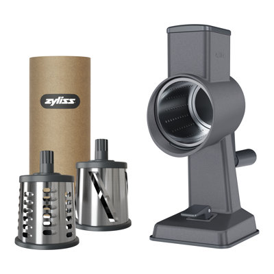 Zyliss Gourmet Drum Grater Set with 3 Drums