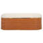 Banc de rangement en rotin Acad