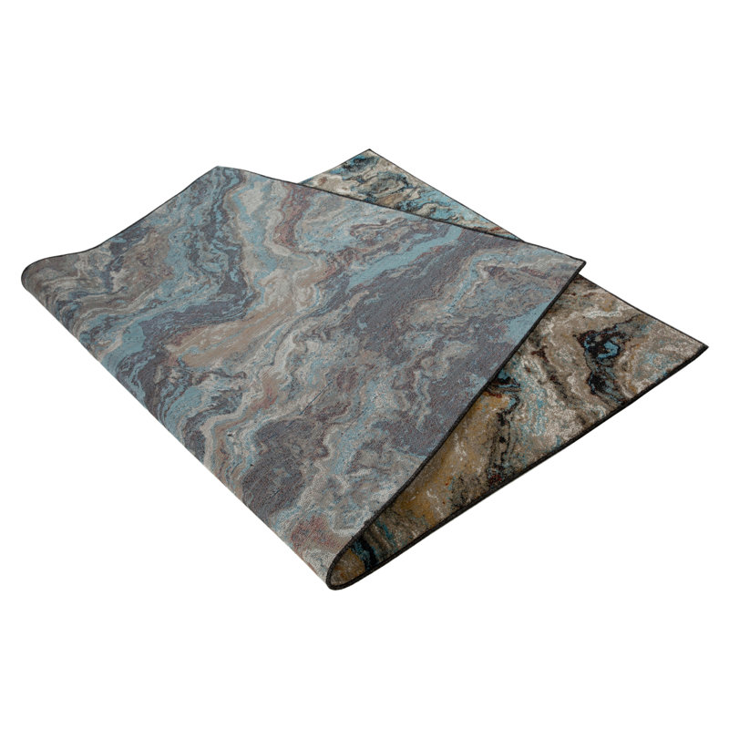 Filomela Abstract Indoor Rug, Rectangle 5' x 6'11"