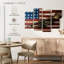 Borges Trumpet On American Flag-108820632