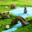 Mini-accessoires de jardin 12 pièces