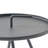 Modern Steel Side Table with Portable Handle and Durable Construction, Perfect for Outdoor and Indoor Use-1920201354