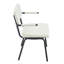 Ensemble de chaises de salle à manger modernes suspendues avec revêtement en velours de luxe-497474387