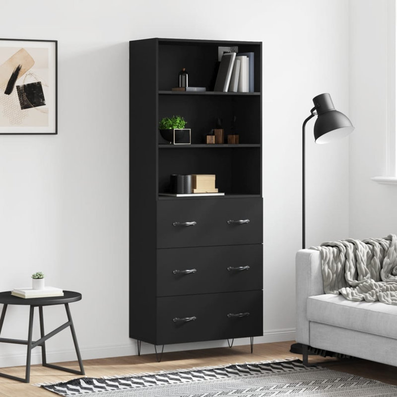 Storage Cabinet, Black