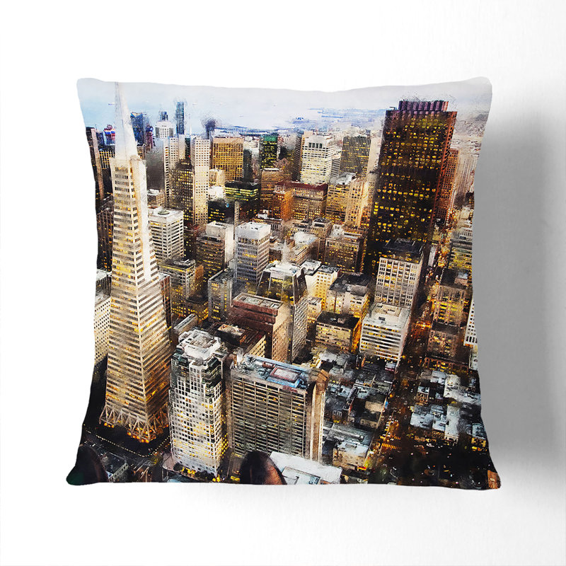Square Cushion, 40cm H x 40cm W x 15cm D, Stone
