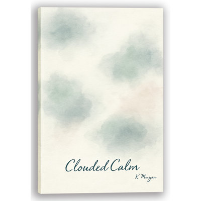 Clouded Calm – Soft Abstract Cloud-Like Canvas Wall Art